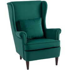 HOMCOM Wingback Chair, Modern