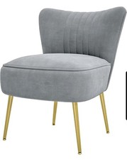 velvet Bedroom chair  Accent