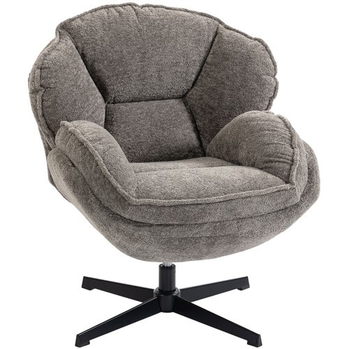 Homcom accent chair - accent, with