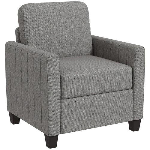 Homcom modern accent chair - homcom,