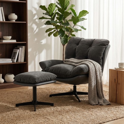 Homcom accent chair with - chair,